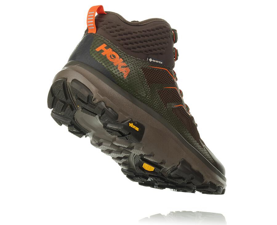 Botas De Montaña Hoka One One Hombre Marrom - Toa Gore-Tex - YUFJ46972